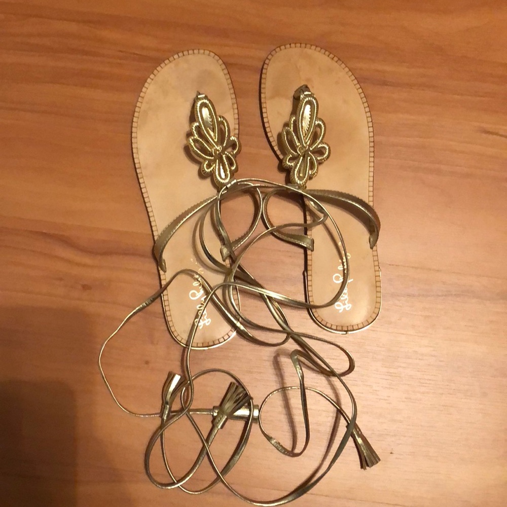 Lily Pulitzer Sandals - Picture 1 of 2